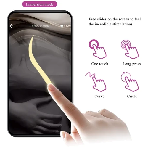 Смарт виброяйцо LYBAILE Pretty Love - Casper Mobile APP (BI-014654HP-1)