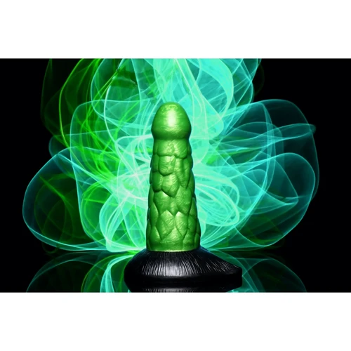 Фантазійний фалоімітатор рептилії Creature Cocks Radioactive Reptile Silicone Dildo