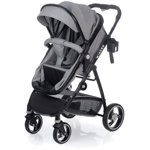 Коляска-трансформер Babyhit Winger Light Grey: Ширина шасси 57