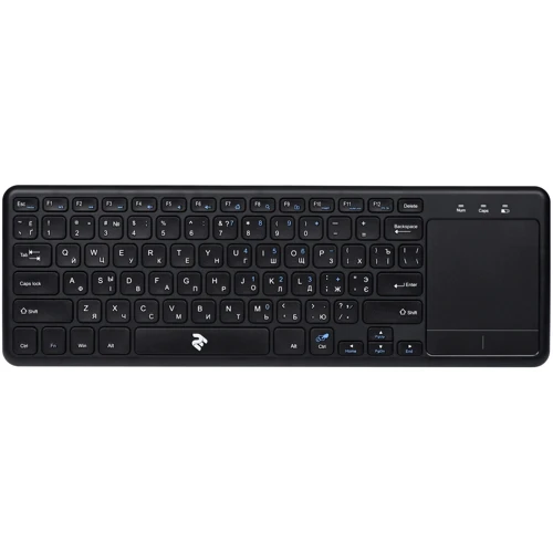 Клавиатура 2E KT100 WL (2E-KT100WB) Black: Подключение беспроводное