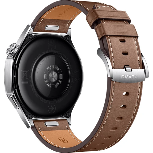 Смарт-годинник Huawei Watch GT 5 46mm Brown: Матеріал корпуса нержавеющая сталь