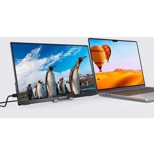 Монитор Arzopa A1 Gamut Black 15.6" 1920x1080 60 Гц: Формат изображения 16:9