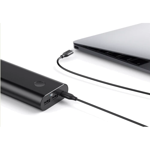 Внешний аккумулятор ANKER Power Bank PowerCore V3 Plus with USB-C 20100mAh Black (A1371H12): Количество USB 2