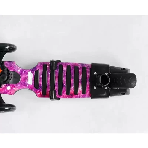 Детский самокат 5 в 1 Best Scooter LS-44188 Фиолетовый: Тип колес литые