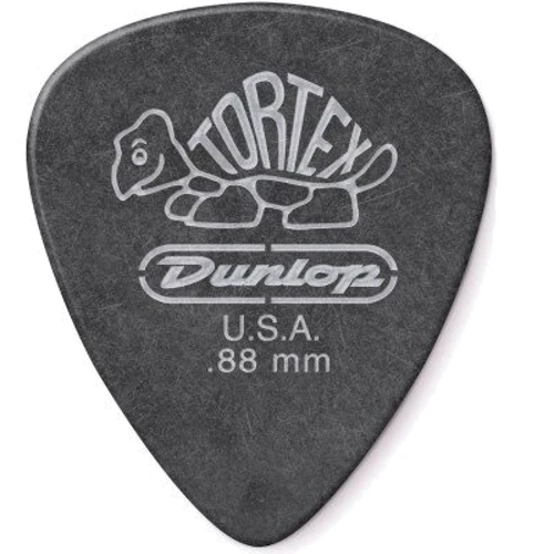 Медіатор Набор медиаторов DUNLOP 488R.60 TORTEX PITCH BLACK Refill