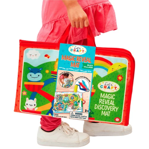 Водне забарвлення-килимок Let's Craft Магічні перетворення Жваве містечко (MRM001-E)