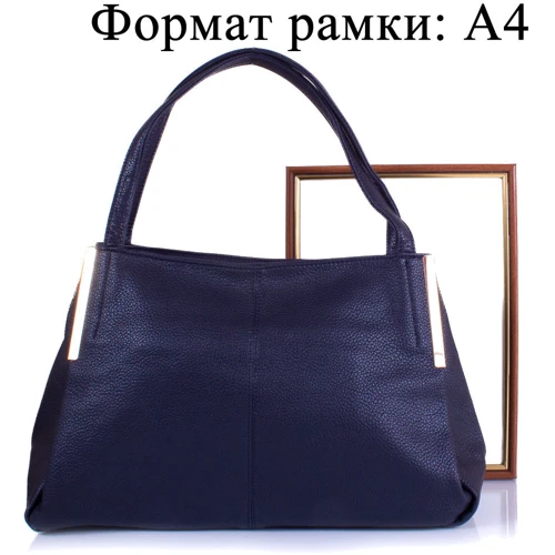 Женская сумка тоут Amelie Galanti синяя (A991221-blue): Застежка Молния
