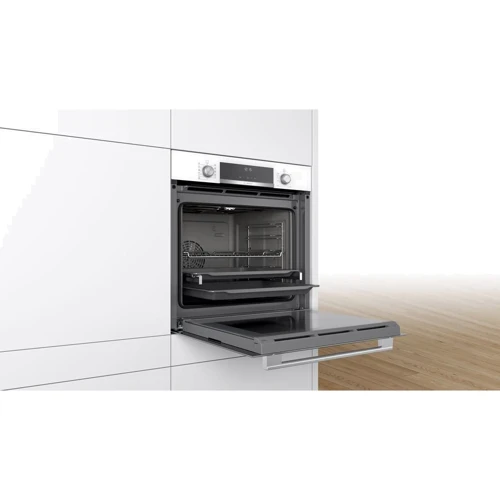 Духова шафа електрична Bosch HBA5570W0: Розміри 59.5 х 59.4 х 54.8 см