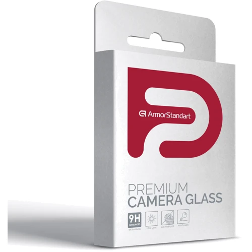 Защитное стекло для iPhone ArmorStandart Pro White Titanium for Camera Apple iPhone 15 Pro / 15 Pro Max (ARM73318): Тип защиты экрана на камеру