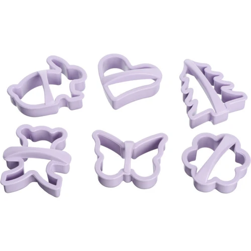 Набор форм для печенья Ardesto Tasty baking 6 шт. лиловый (AR2308LP)