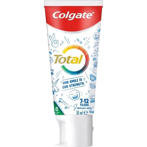 Зубная паста Colgate Total kids 7-12 лет 50 мл (8718951433120): Область применения Полость рта