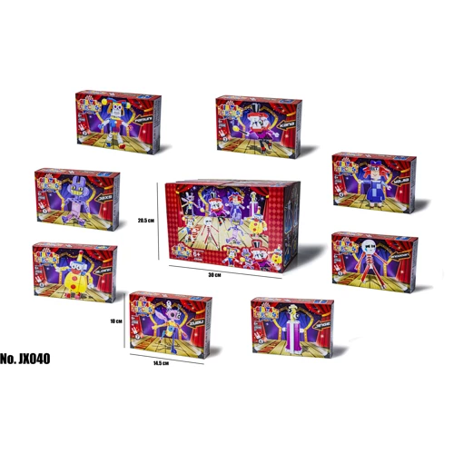 Конструктор Цифровой Цирк в ассорт. ( JX040): undefined undefined