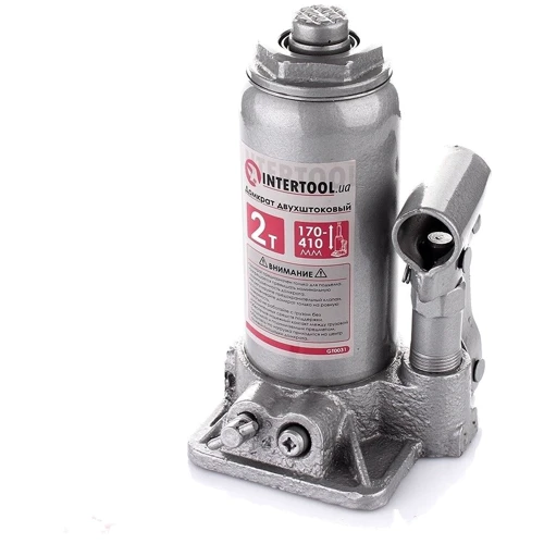 Гідравлічний домкрат Intertool GT0031: Тип домкрата гідравлічний