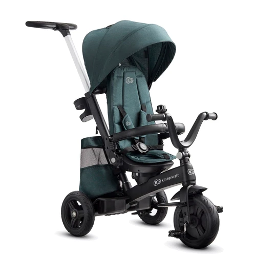 Триколісний велосипед Kinderkraft Easytwist Midnight Green (KKRETWIGRE0000) фото 13