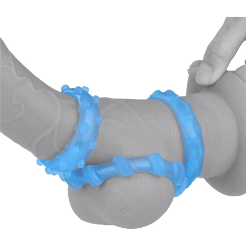 Набор эрекционных колец LoveToy Lumino Play Penis Ring