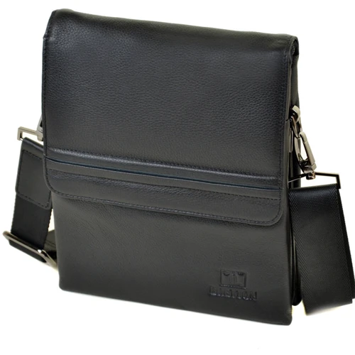 Мужская сумка планшет Bretton черная (30380 black)