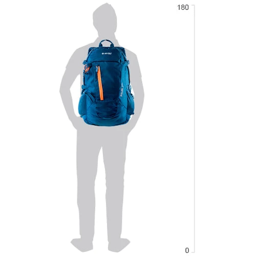 Рюкзак Hi-Tec Felix 25 л синій (FELIX 25L-INSIGNIA BLUE/ORANGE): Фактура Тканая
