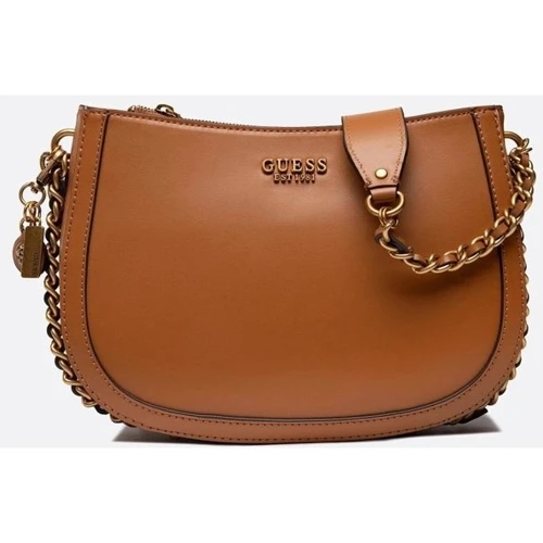 Женская сумка хобо GUESS ABEY HOBO коньячная (HWVB8558020-COG): Страна производитель США