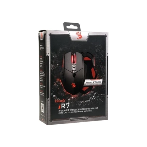 Мышь A4 Tech Bloody R7 A Black: Время отклика 1 мс