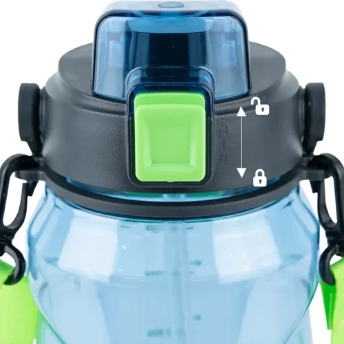 Пляшечка Kite для води 1500 мл синя (K24-1202-1) фото 5