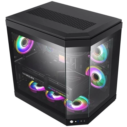 Корпус GameMax HYPE Black: Потужність БЖ, Вт нет