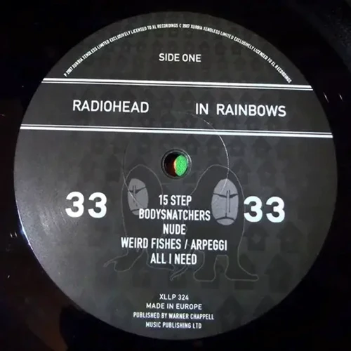 LP I-DI Radiohead: IN RAINBOWS (LP0044): Виробник I-DI