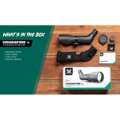Подзорная труба Vortex Crossfire HD 20-60x80 AN (CF-80A) (930832) фото 3