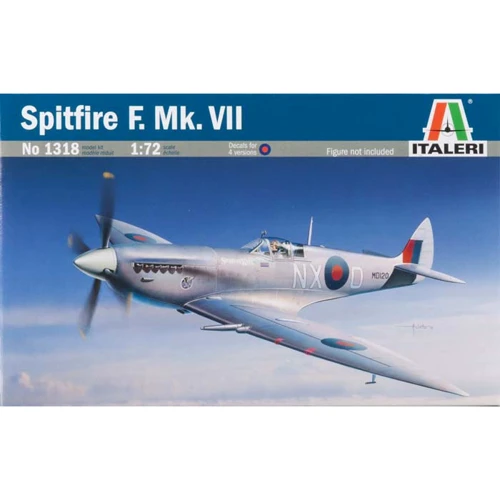Модель Italeri Истребитель Spitfire F/Mk.VII (IT1318)