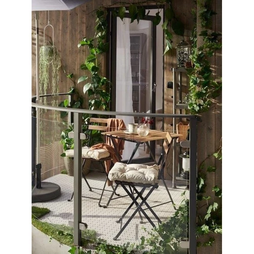 Стул ІКЕА Tarno Светло-коричневый окрашенный (90095428)