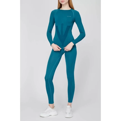 Термореглан Falke ESS Warm peacock blue 39111-7791 42 бирюзовый фото 4