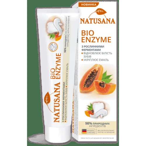Natusana Bio Enzyme Зубна паста Біо Ензим 100 ml