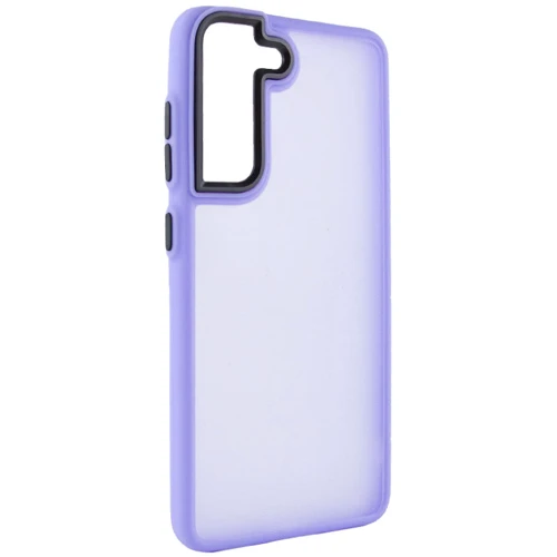 Аксесуар для смартфона Epik TPU+PC Lyon Frosted Case Purple для Samsung G990 Galaxy S21 FE
