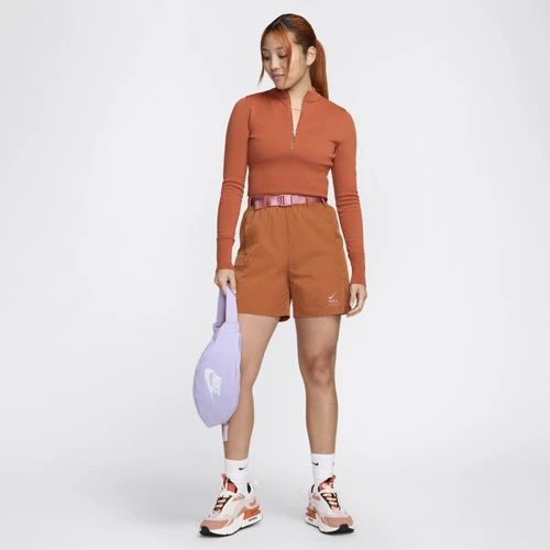 Сумка Nike NK HERITAGE WAISTPACK - FA21 3L фиолетовая Уни 41х10х15 см (DB0490-512): Габариты 41х10х15 см