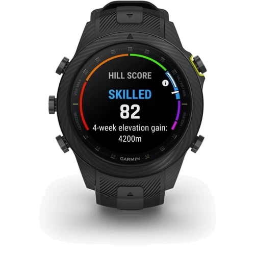 Смарт-часы Garmin MARQ Athlete (Gen 2) Carbon Edition Modern Tool Watch (010-02722-11): Время работы до 42 часов (30 часов постоянно включены)