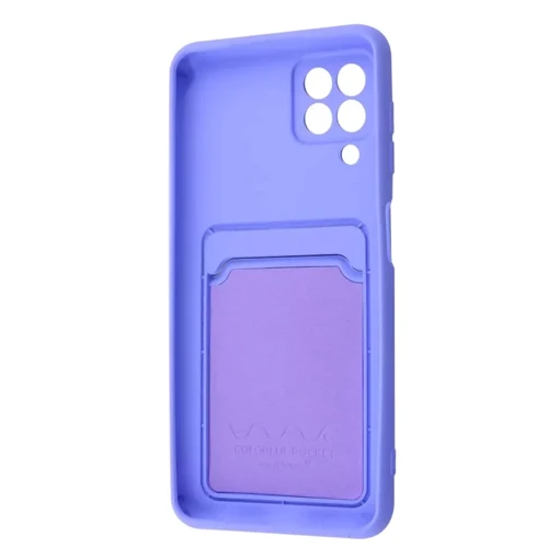 Аксессуар для смартфона WAVE Colorful Case Pocket Light Purple for Samsung A225 Galaxy A22 / M225 Galaxy M22 / M325 Galaxy M32: Тип накладка на заднюю часть