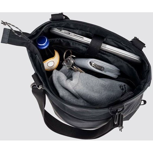 Сумка тоут Jack Wolfskin 365 Tote Bag черная (2009891_6350): Пол Унисекс