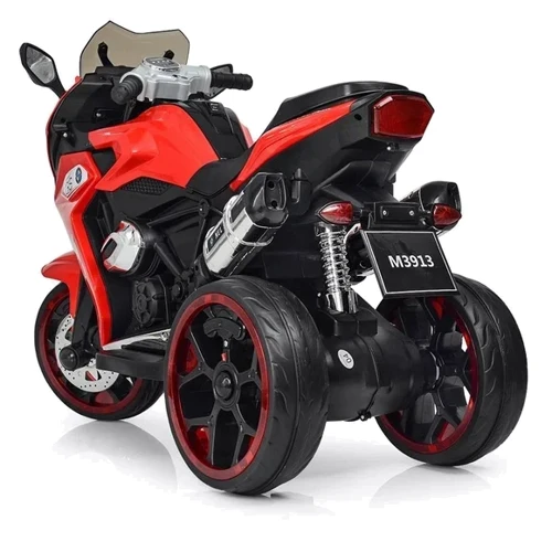 Детский электромотоцикл 3 колесный Bambi Racer BMW красный (M 3913EL-3): Рекомендуемый возраст от 3 лет до 8 лет