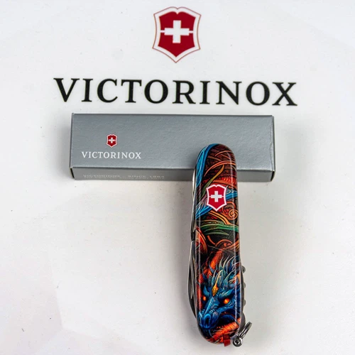 Мультитул Victorinox CLIMBER ZODIAC Сапфировый дракон 1.3703.Z3260p (Vx13703_Z3260p) фото 9