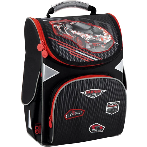 Рюкзак GoPack Education каркасний 5001-14 Super race go20-5001s-14: Вікова група від 6 до 10 років