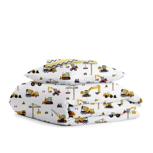 Комплект детского постельного белья Cosas Building Yellow (4822052085035)