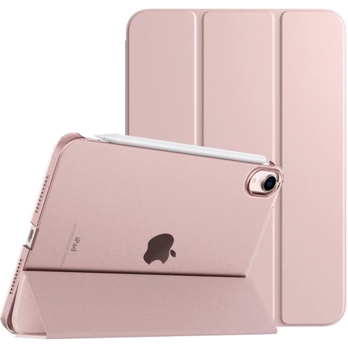 Аксессуар для iPad BeCover Case Book Tri Fold Hard Pink for iPad Mini 7 2024 (712454)