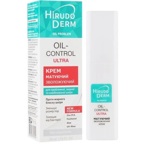 Hirudo Derm Oil Problem Крем матовый увлажняющий 50 ml