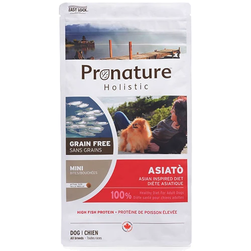 Беззерновой корм для собак Pronature Holistic Asiato Small Bites міні і малих порід з папайей 6 кг