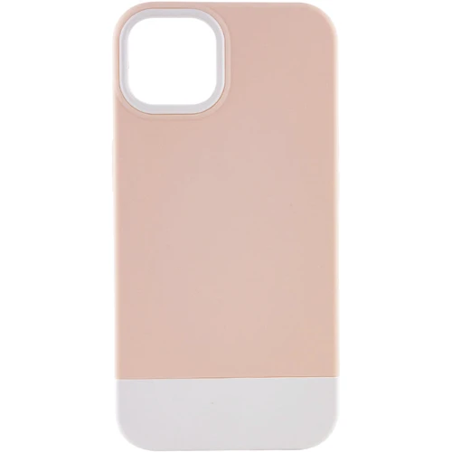 Чохол для iPhone Mobile Case TPU+PC Bichromatic Grey Beige / White for iPhone 11
