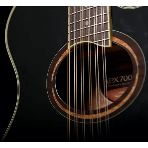 Электроакустическая гитара YAMAHA APX700 II BLK: Количество струн 6
