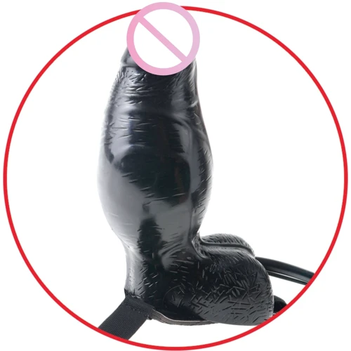 Надувной страпон Fetish Fantasy Series Inflatable Vibrating 6, 13,4x4,8 см