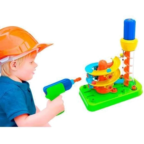 Конструктор Edu-Toys Гірка-спіраль з інструментами (JS022): Рекомендований вік от 3 лет