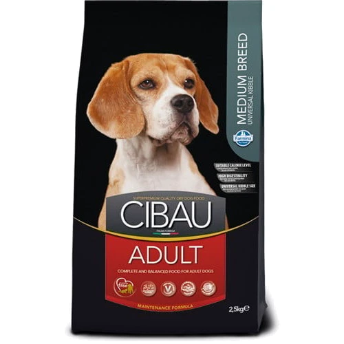 Сухой корм Farmina Cibau Adult Medium для взрослых собак средних пород с курицей 2.5 кг (8010276030900)