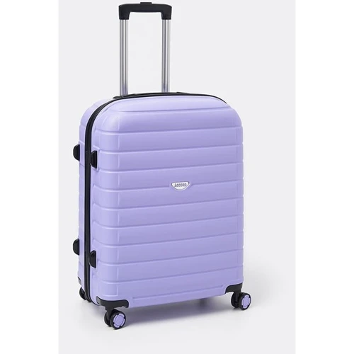 Чемодан Ricco Grande L lilac (T15003lilac-L): Материал Пластик