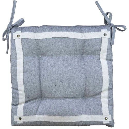 Подушка Прованс для стула HYGGE Black 40х40 см (013688)